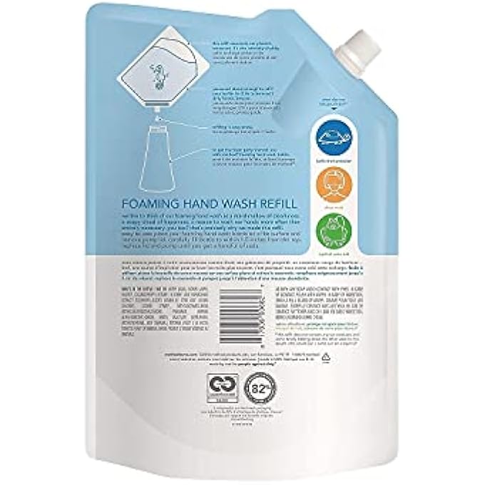Method 00652 GEL HAND WASH REFILL, SWEET WATER, 34 OZ POUCH - Image 2
